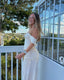Paula | Set Con Top Monospalla Con Volant E Gonna Lunga