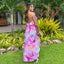 Nylah | Geblümtes Maxikleid mit Rüschen