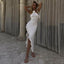 Juliana | Slim Fit Blumenkleid mit Schlitz