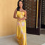 Madilyn | Fließendes Maxikleid