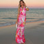 Aviana | Vestido Longo Halter com Costas Abertas