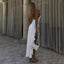 Juliana | Slim Fit Blumenkleid mit Schlitz