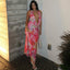 Aviana | Vestido Longo Halter com Costas Abertas