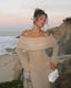 Nayara | Elegantes Schulterfreies Maxikleid