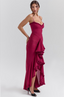 Ruby | Vestido Longo Charmoso com Babados