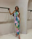 Nola | Pastellfarbenes Maxikleid