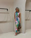Nola | Pastellfarbenes Maxikleid