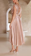 Emma | Maxikleid mit Tiefem V-Ausschnitt