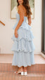 Kate | Vestido Longo com Babados em Camadas