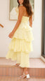 Kate | Vestido Longo com Babados em Camadas