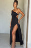 Harriet | Vestido Longo de Um Ombro Só