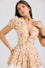 Zaylee | Vestido Mini com Estampa Floral