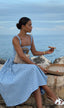 Ariana | Ärmelloses Midi-Sommerkleid