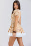 Zaylee | Vestido Mini com Estampa Floral