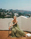 Hayley | Vestido Midi Sem Mangas com Corpete