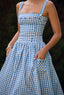 Ariana | Ärmelloses Midi-Sommerkleid