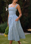 Ariana | Ärmelloses Midi-Sommerkleid