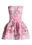 Cecilia | Strapless Blumenkleid