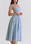 Ariana | Ärmelloses Midi-Sommerkleid