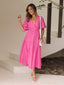 Bethany | Vestido com Mangas Bufantes