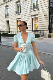 Athena | Vestido Curto Elegante