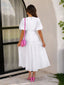 Bethany | Vestido com Mangas Bufantes