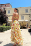 Saskia | Vestido Longo com Babados