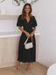 Bethany | Vestido com Mangas Bufantes