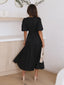 Bethany | Vestido com Mangas Bufantes