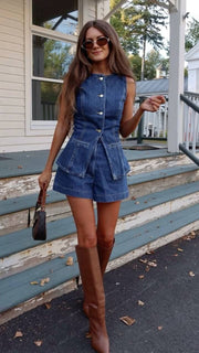 Eden | Denim-Set