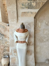 Amiyah | Elegantes Langes Set