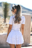 Ximena | Vestido Curto com Gola Alta