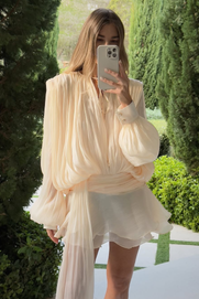 Sylvie | Minikleid mit Rüschen