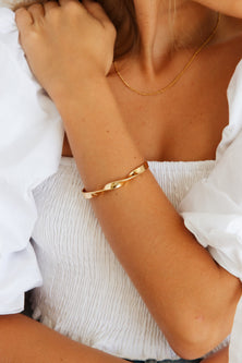 Adalyn | Pulseira Banhada a Ouro