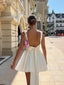 Magnolia | Minikleid mit Offenem Rücken