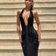 Dalia | Elegant Pleated Maxi Dress