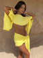 Ainsley | Conjunto de Pareo de Lino