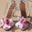 Lailah | Offene High-Heel-Sandalen mit Kreuzriemen