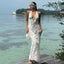 Arlette | Hanging Neck Sleeveless Maxi Dress