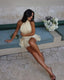 Gianna | Spitzen-Minidress mit Halterneck