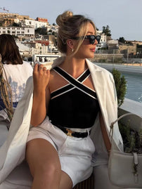 Hannah | Regata com Design Cruzado