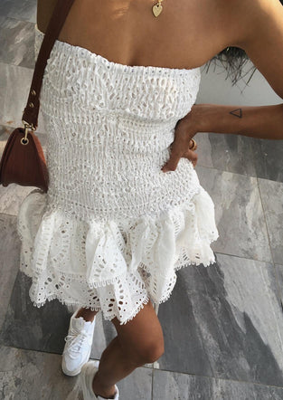 Victoria | Strapless Minikleid