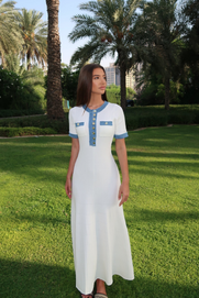 Jocelyn | Maxikleid mit Knöpfen