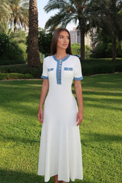 Jocelyn | Maxikleid mit Knöpfen