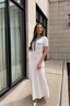 Jocelyn | Maxikleid mit Knöpfen
