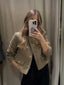 Megan | Jaqueta Cropped Vintage