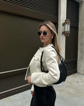 Megan | Jaqueta Cropped Vintage