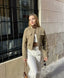 Megan | Jaqueta Cropped Vintage