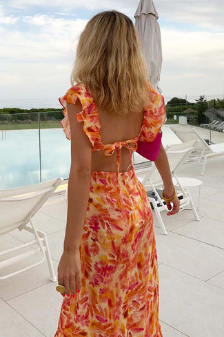 Nova | Vestido Longo com Babados