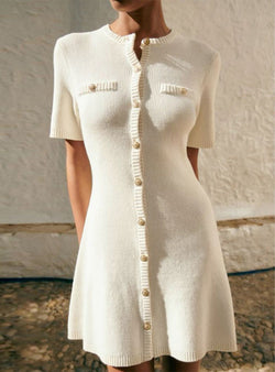 Holly | Gestricktes Minikleid